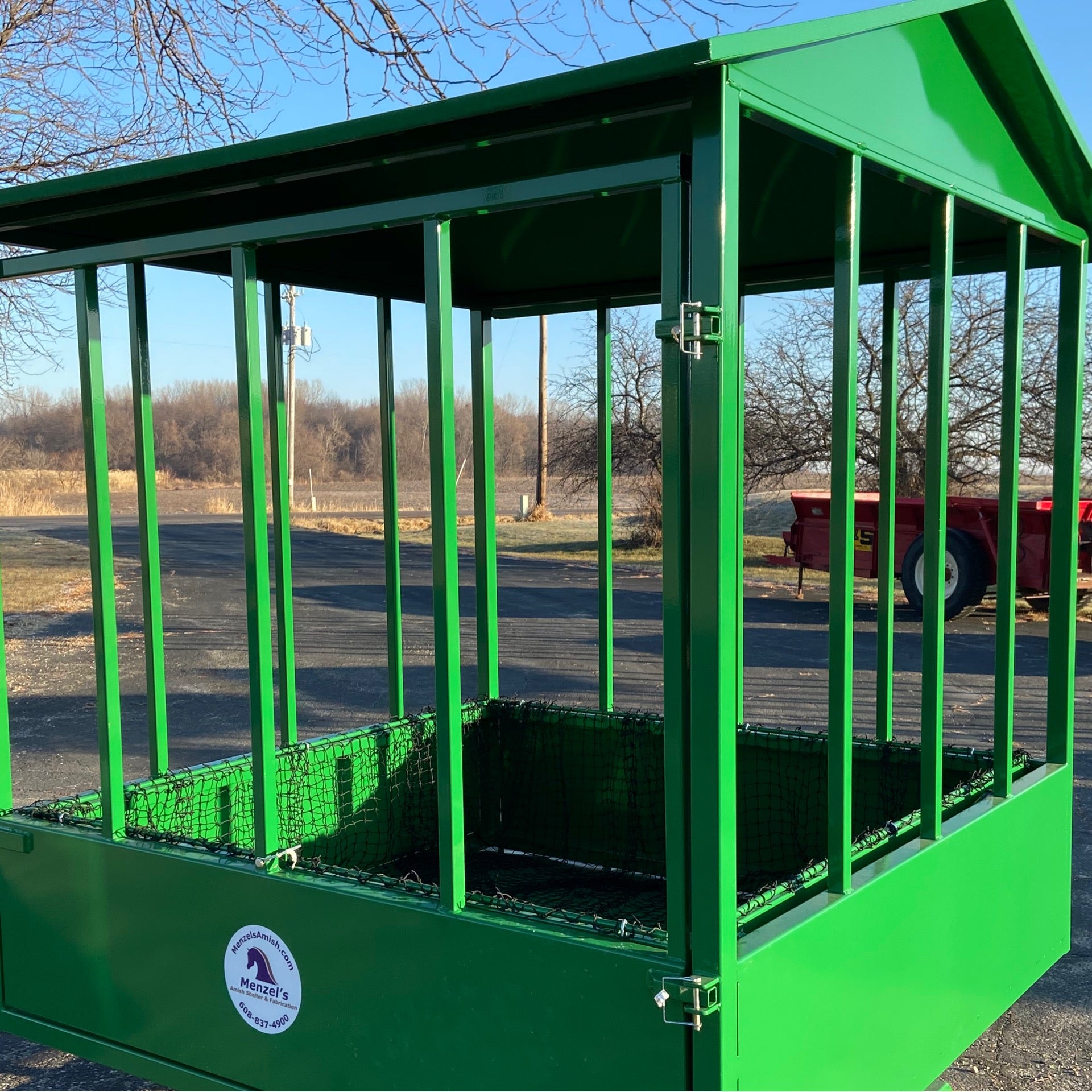 Hay Feeders by Menzel Menzel's Amish Shelter & Fabrication